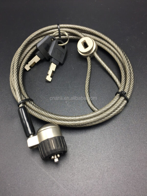 black coated high quality spring coil wire lock - Image 6
