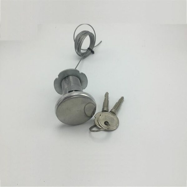 China supplier round knob door lock for rolling/garage door - Image 5