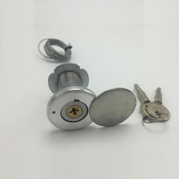 Convenient garage door sliding bolt emergency lock - Image 3