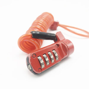 lower price high quality steel cable wire laptop computer combination lock steel cable