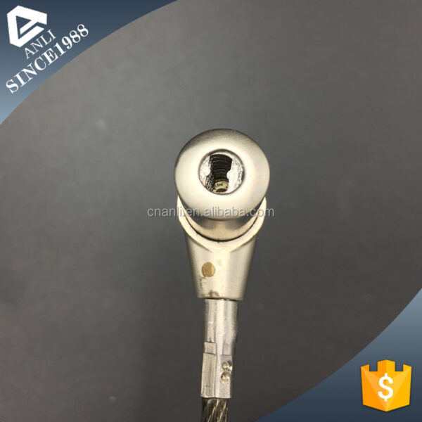 4.0mm PVC coated steel cable security lock for PC - Image 2