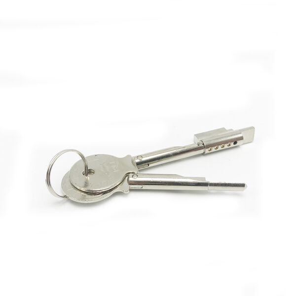 glass cabinet freezer ice fridge lock with key - Image 5