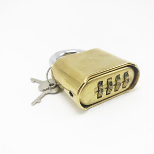 New small combination globe padlock