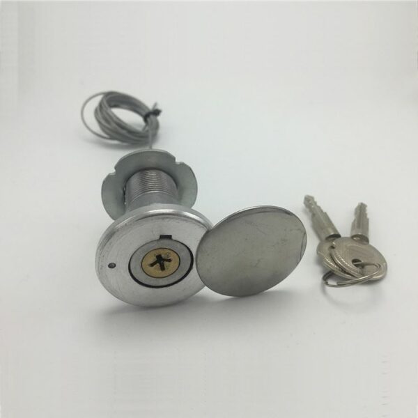 China supplier round knob door lock for rolling/garage door - Image 3