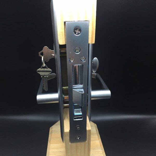 China factory brass door handle set - Image 3
