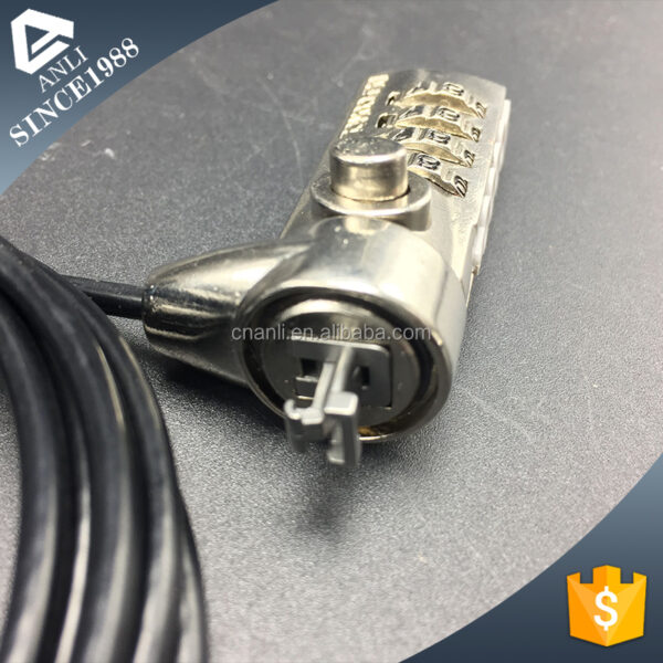 flexible lanyard cable security lock for notebook computer — изображение 5