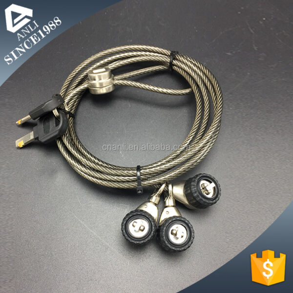 Hot-sale computer lock laptop cable combination locks for HP - Image 3