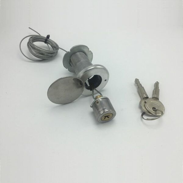 China supplier round knob door lock for rolling/garage door - Image 2