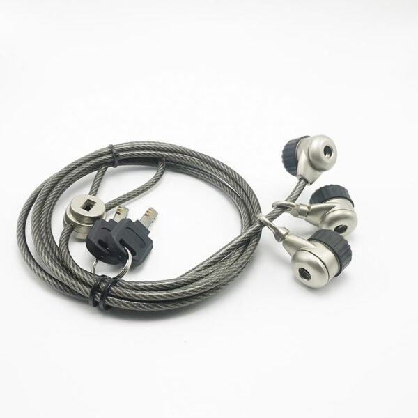 New brand laptop notebook computer lock quick key cable for HP