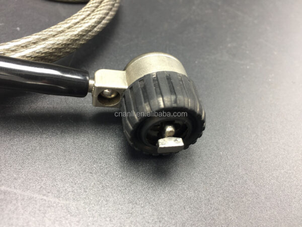 black coated high quality spring coil wire lock - Image 2