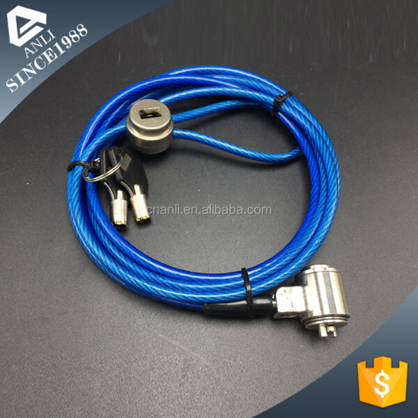 Zinc Alloy Carabiner Hook Code Lock Spring Combination Cable Lock - Image 6