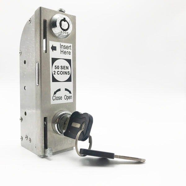 Popular stainless steel coin operated lock in public for AL-TB-3000 - Image 6