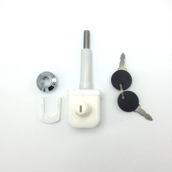 steel refrigerator furniture lock door - Image 6