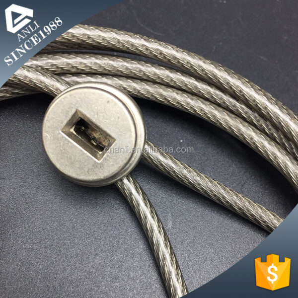 black coated high quality spring coil wire lock - Image 4