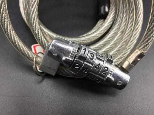 New type gray bike lock cable - Image 4