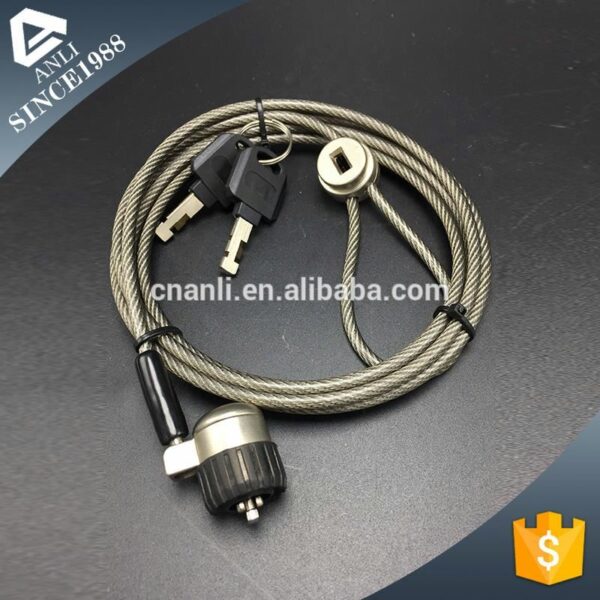small retracting loop security steel cable lock — изображение 3