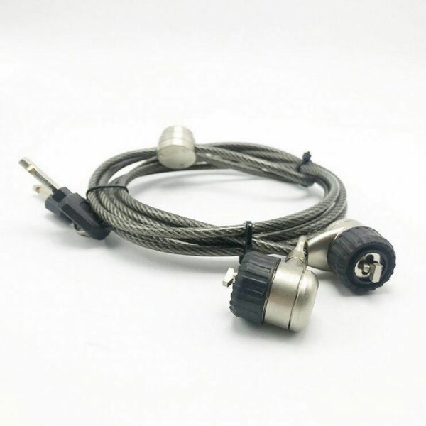 Finely processed computer wholesale laptop security cable steel wire rope ungalvanized lock - Image 5