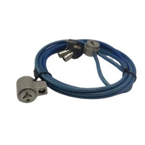 Red Cable Keyless Serialized Combination Laptop Lock