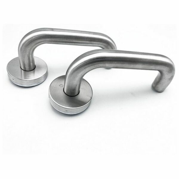 Simple Design stainless steel 201 fire rated door handles - Image 6