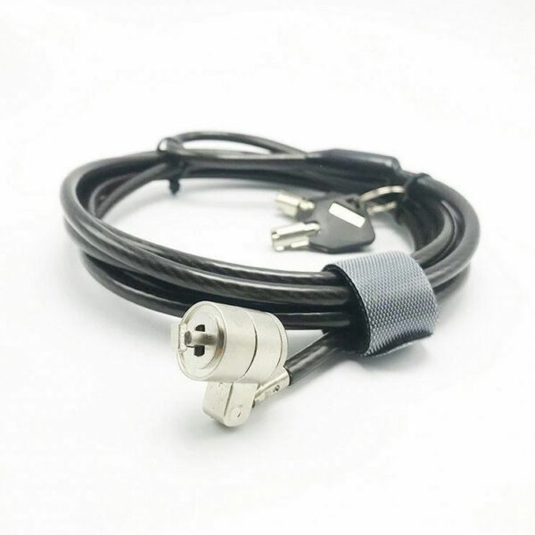 Anti-theft pc computer controlled door notebook cable lock for HP - Image 4