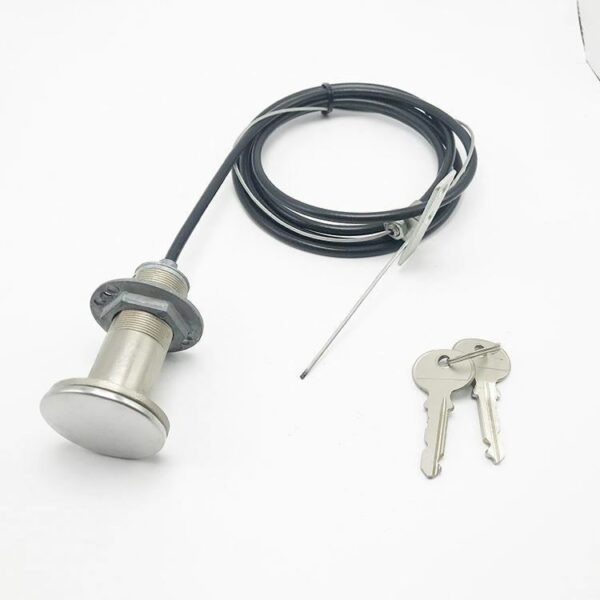 China factory brass rolling door lock - Image 4