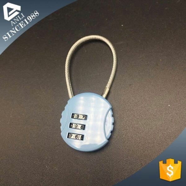 New design best color waterproof combination cable type digit padlock