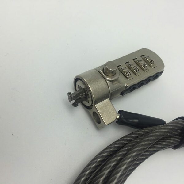 Changeable 4-digits Metal Square Combination Golden Luggage Laptop Lock - Image 6