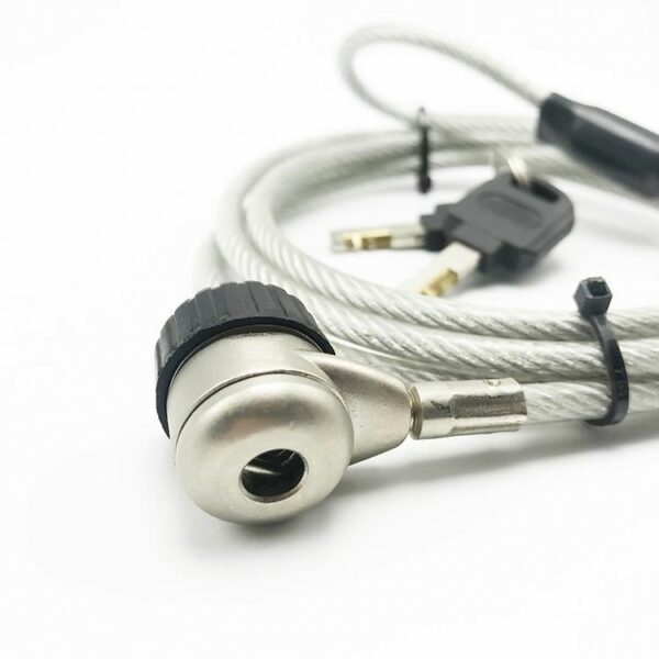 High End Anti-theft Laptop Security Cable Lock with Loop - Image 6