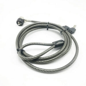 Anti-theft laptop password attachment small metal cable security computer notebook laptop lock for laptop computer notebook