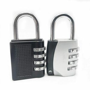 Quite safety combination padlock for bedroom door