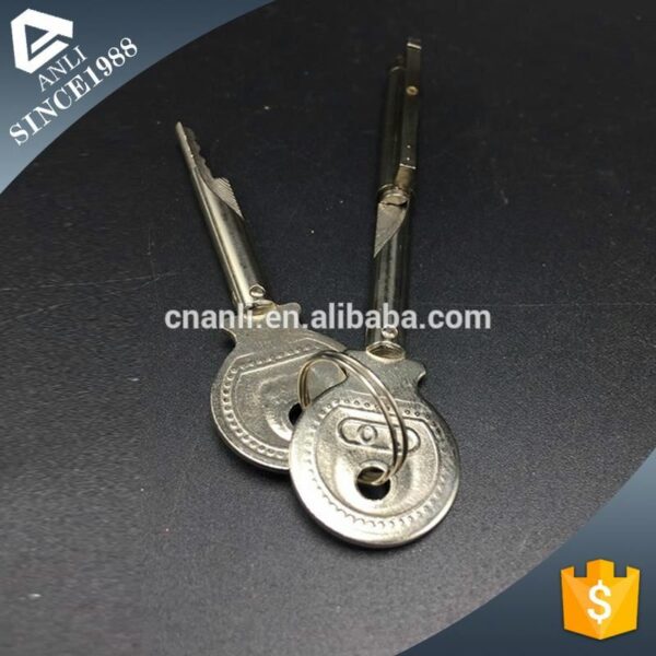 Black glass sliding door refrigerator key lock - Image 2