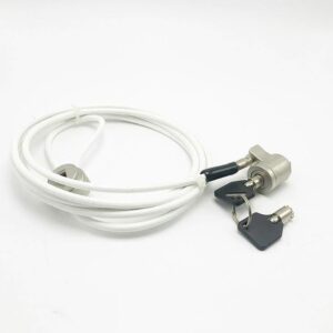 4.0mm PU coating Security Lock Cable with key