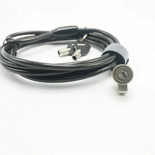 Anti-theft pc computer controlled door notebook cable lock for HP - Image 5