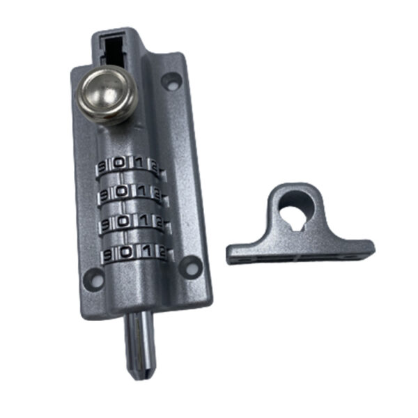 120*48*25mm zinc alloy steel gate digit kids safety combination bolt lock - Image 4
