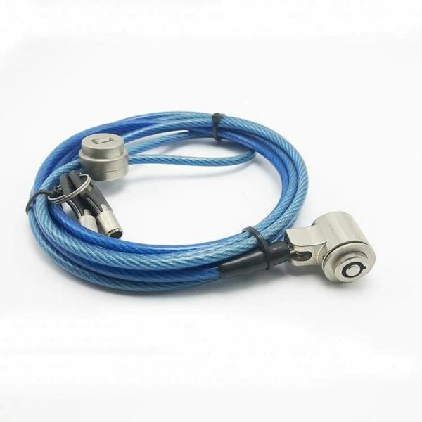 Cheap bicycle accessories cable chain bike bicycle locks for bike bicycle with keys - Image 6