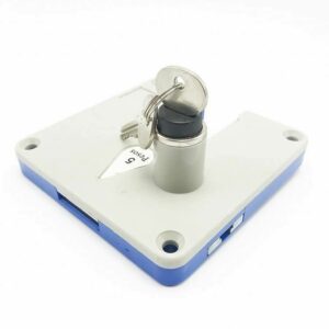 Waterproof furniture cabinet coin operated lock