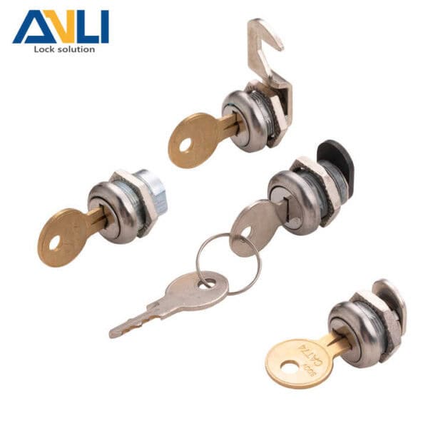 ANLI Safe Stainless Steel Zinc Alloy Double Door Cabinet Lock with Key
