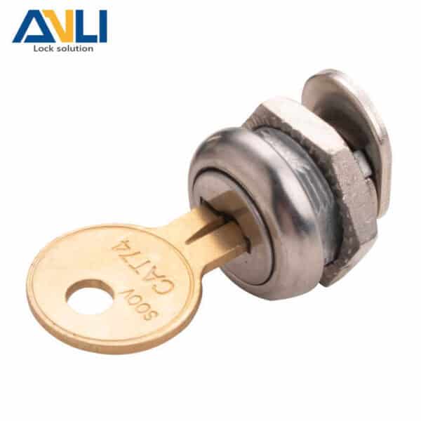 ANLI Safe Stainless Steel Zinc Alloy Double Door Cabinet Lock with Key — изображение 5
