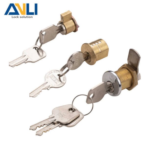 ANLI Customizable LOGO Solid Copper Mini Cam Lock - Image 2
