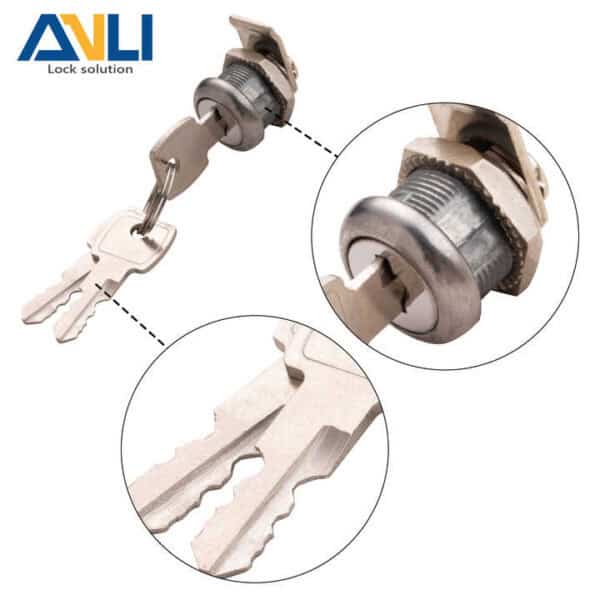 ANLI Cam Lock Latch Tubular Cylinder Lock - Image 2