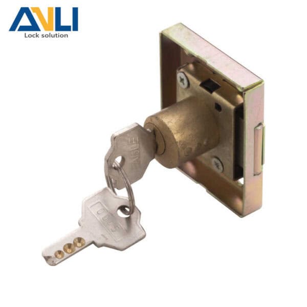 ANLI Zinc Alloy Double Cabinet Door Lock Mechanism - Image 3