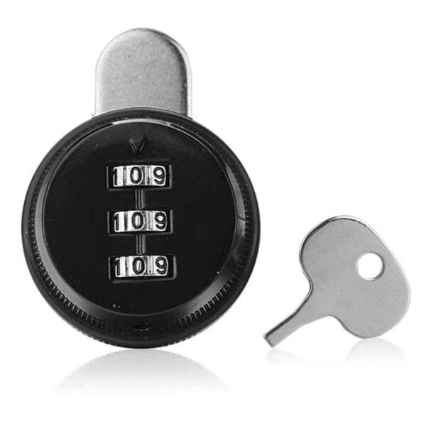ANLI 3-Digit Combination Cam Lock for Cabinet Mailbox - Image 2