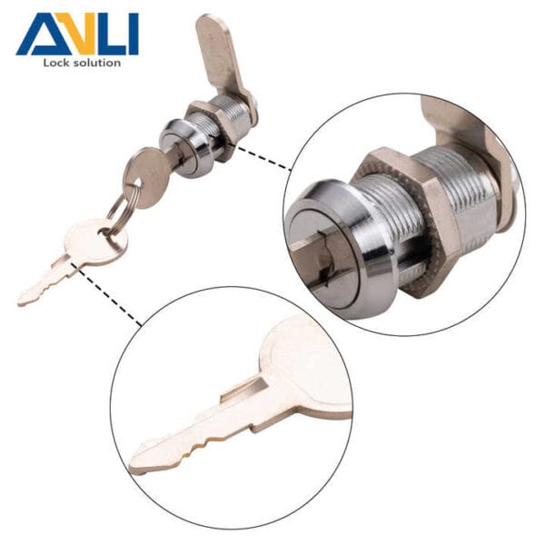 ANLI Pure Copper Safety Industrial Cam Lock Mechanism - Image 3