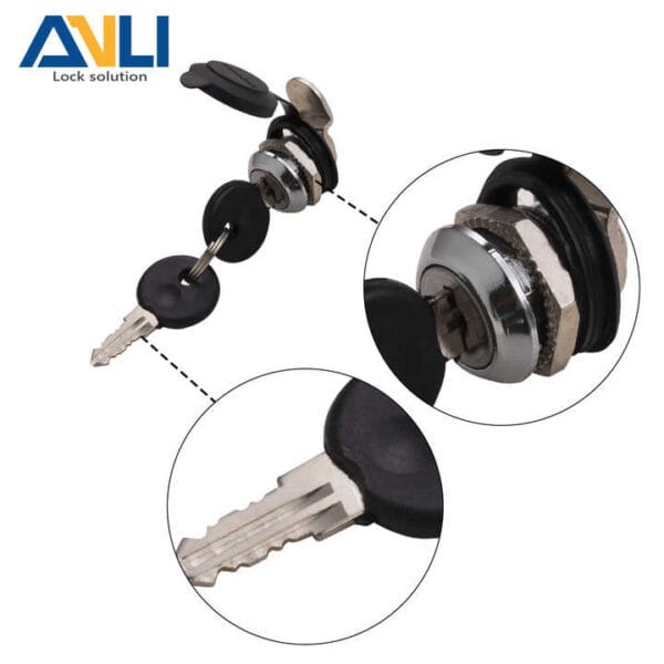 ANLI New Type Tool Box Cam Lock Cylinder Lock - Image 4