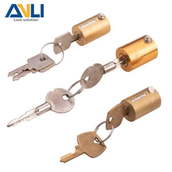 ANLI Aluminum Alloy Copper Kitchen Cabinet Door Lock