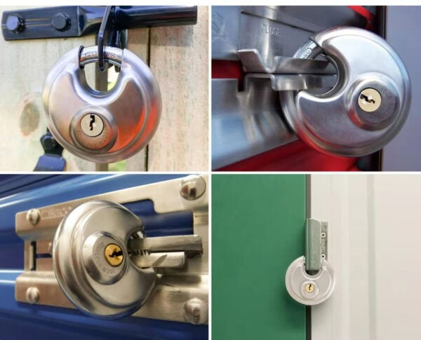 304 Stainless Steel Resettable Round Disc Padlock - Image 5