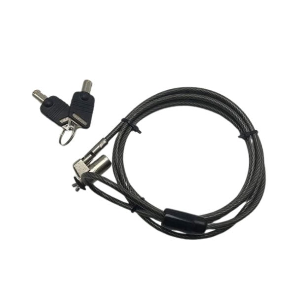 Secure your laptop with the ANLI LOCK cable lock, featuring a durable steel cable and key lock mechanism for reliable theft prevention. Perfect for office, travel, and public spaces.