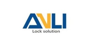AVLI Lock Solution logo with bold blue and yellow lettering, representing a trusted brand in security and lock solutions.