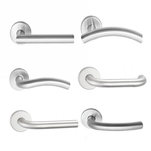 Stainless Door Handle for Hotels & Institutions