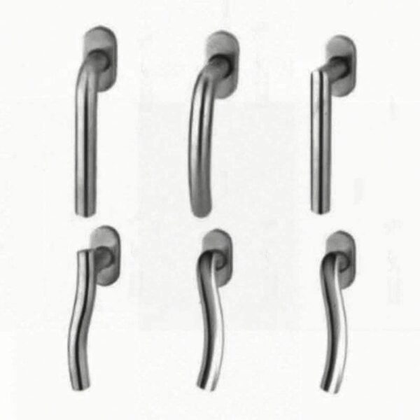 Durable Stainless Steel Silver Door Handle for High-Traffic Entryways